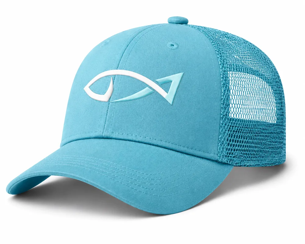 Fish Mark Trucker — Sky